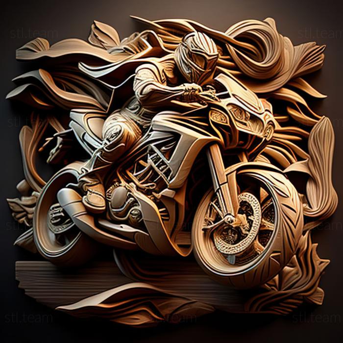3D модель Ducati Streetfighter 848 (STL)